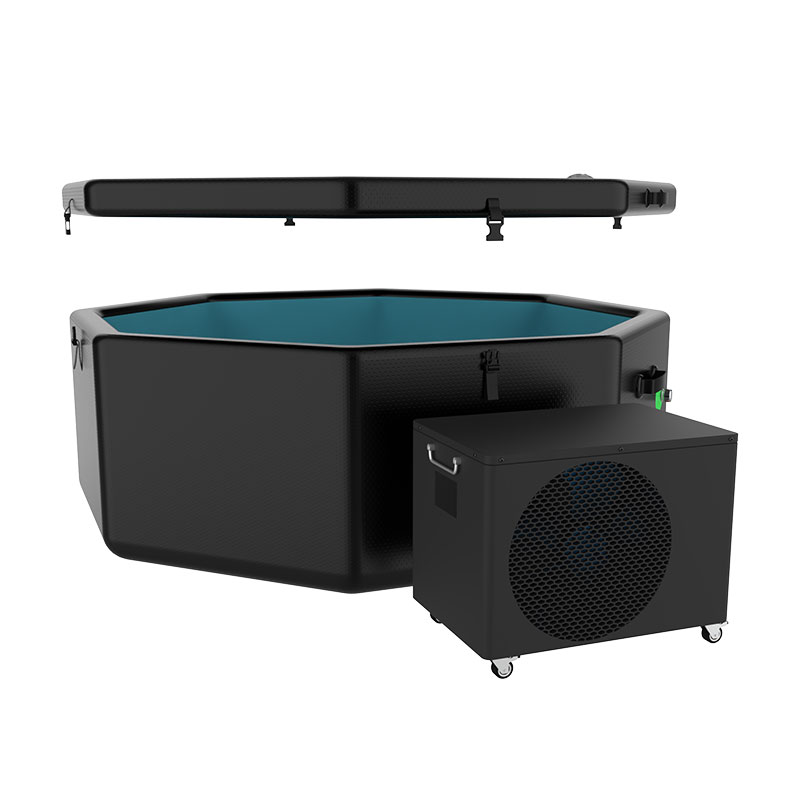 Octagon Ice Plunge Pod untuk Cold Plunge Chiller