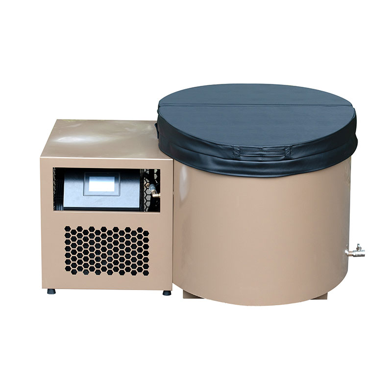 Bak Mandi Dingin Stainless Steel 304 Penuh Champagne Gold