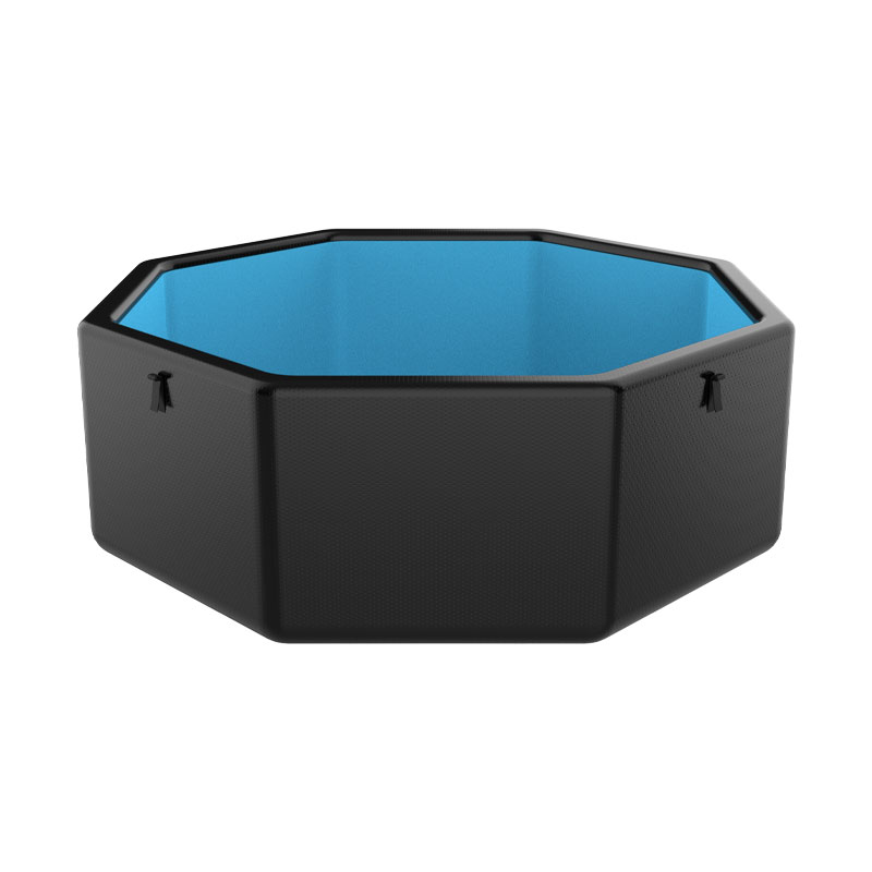 Octagon pod pod yang berdiri bebas untuk mandi es