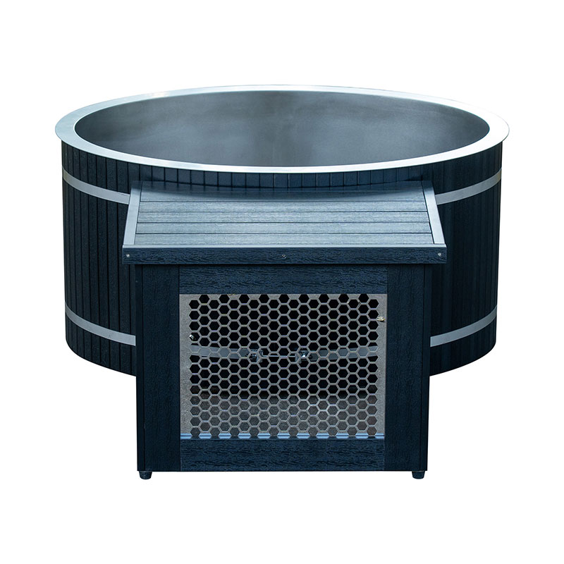 Terjun Dingin Oval dengan Bak Stainless Steel Terjun Dingin Oval dengan Bak Stainless Steel